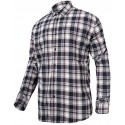 Lahti Pro Cotton Flannel Shirt Gray and Black Plaid XL (L4180404) Lahti Pro Cotton Flannel Shirt Gray and Black Plaid XL (L4180404)