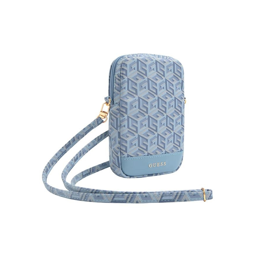 Guess Torebka GUWBZPGCSPGB mėlyna/mėlynas Zip GCube Bottom Stripe – 2