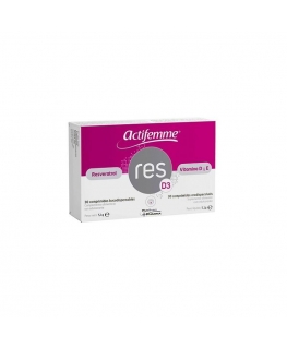 Actifemme Resveratrol RESD3 | Vitamin D 30 tablets