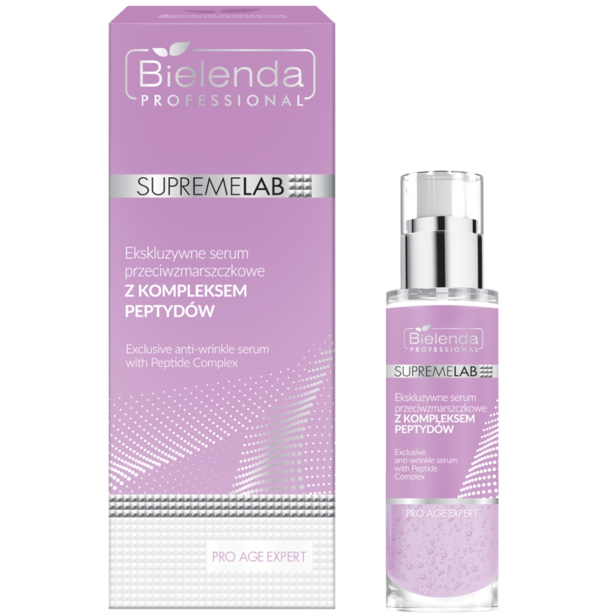 Bielenda Professional Bielenda SupremeLab Pro Age Expert exclusive anti-wrinkle serum with 30 ml peptide complex – 2