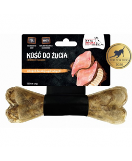 SYTA MICHA Izvēlīgiem suņiem Trusis ar banānu - suņu košļājamā - 13,5 cm