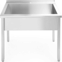 Single bowl feeding pool Budget Line STEEL 1000 x 600 x 850 cm - Hendi 811023 Single bowl feeding pool Budget Line STEEL 1000 x 600 x 850 cm - Hendi 811023