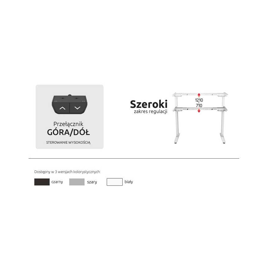 Elektrinė Spacetronik SPE-114NG stalo rėmas – 3