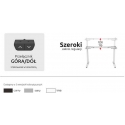 Elektrinė Spacetronik SPE-114NG stalo rėmas Elektrinė Spacetronik SPE-114NG stalo rėmas