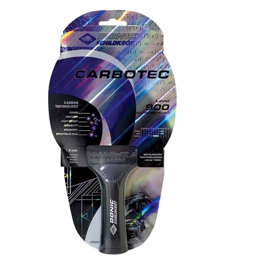 Racket, paddle for ping pong, tennis doniccarbotec 900
