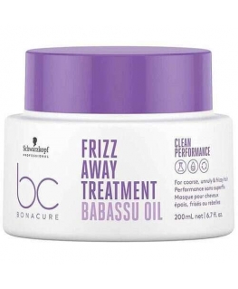 Plaukų kaukė Schwarzkopf Professional Bonacure Frizz Away Treatment with Babassu Oil 200ml