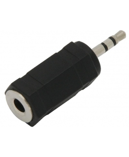 Blow 2207 Jack adapter: 2.5 plug-3.5 socket, plastic stereo