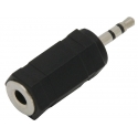Blow 2207 Jack adapter: 2.5 plug-3.5 socket, plastic stereo Blow 2207 Jack adapter: 2.5 plug-3.5 socket, plastic stereo