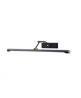 Wall lamp Orno RICO LED 9W, lampa nad lustro, 990lm, 4000K, IP44, dł. 50 cm, black