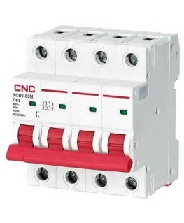 CNC Automatic switch, 4P, 63A, class C, 6kA