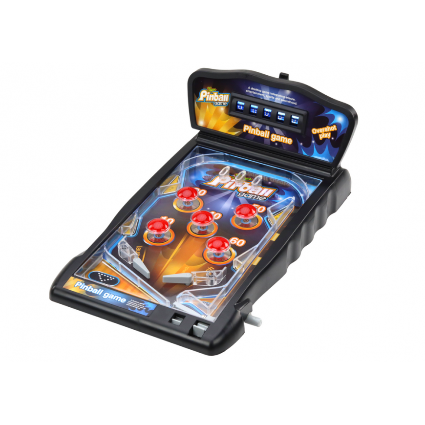 Lean Pinball Arcade Game Lights Sounds Scoreboard – 2