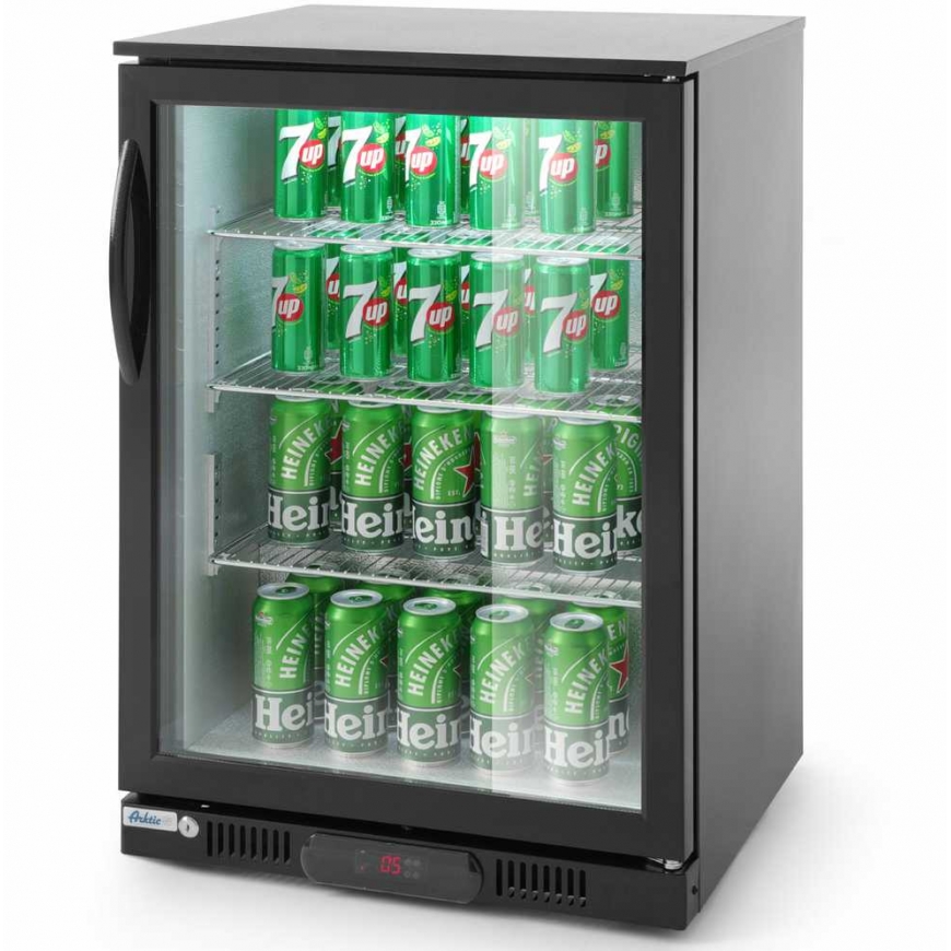 Arktic Store refrigerator for drinks, 1 door, 3 shelves, 135 W, 126 l - Hendi 226568 – 3