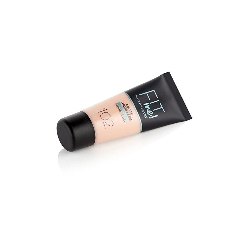 Maybelline Fit Me Matte & Poreless 102 Fair Ivory Tube Liquid 30 ml – 5