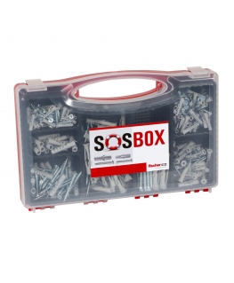 Fischer 533629 enkurs un dībelis 180 pcs Skrūvju un dībeļu komplekts