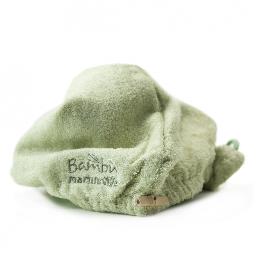 MARTINI SPA Bamboo turban for drying