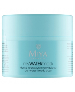 Miya Cosmetics MyWATERmask intensively moisturizing mask for face and eye area 50ml