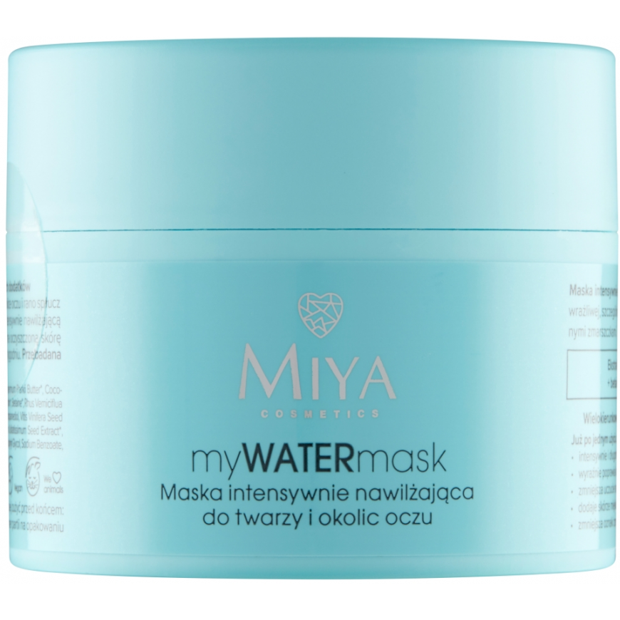 Miya Cosmetics MyWATERmask intensively moisturizing mask for face and eye area 50ml – 2