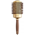 Olivia Garden Expert Blowout Shine hair styling and drying brush Gold/Brown 65mm
