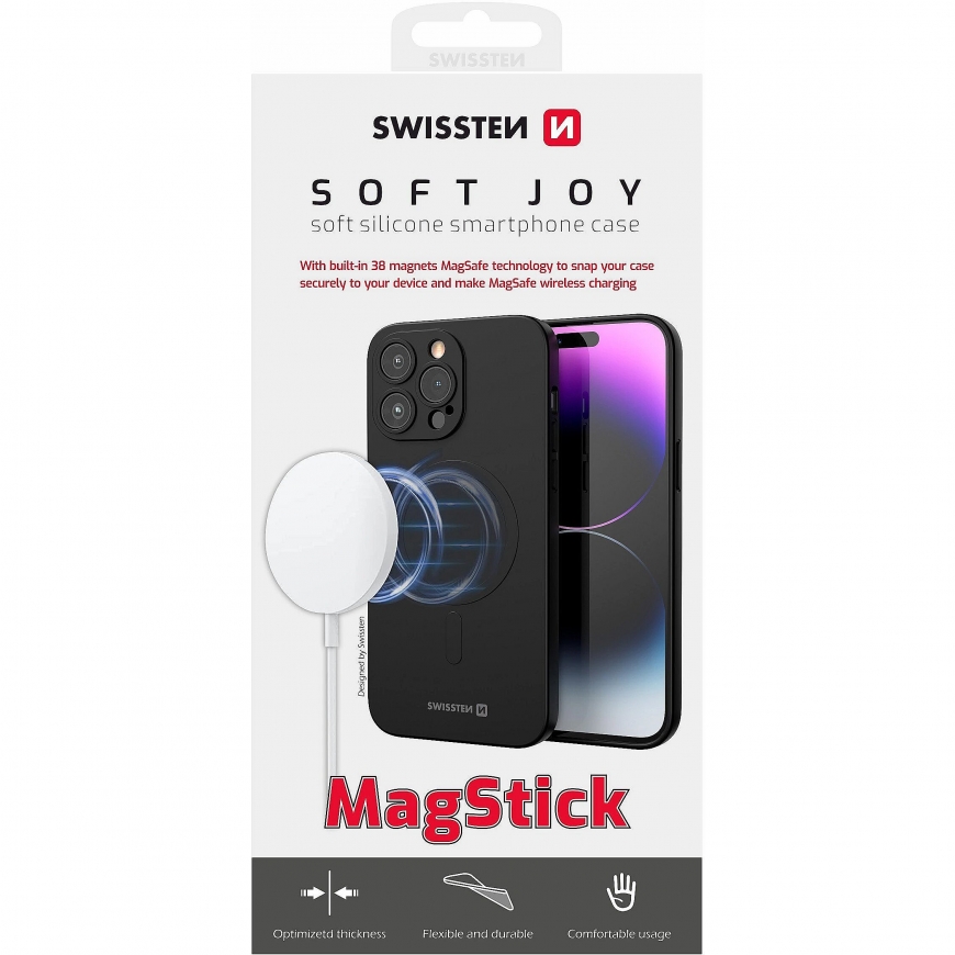 Swissten Soft Joy Magstick Case for Apple iPhone 14 Plus