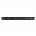 LogiLink PDU8P01 power distribution unit (PDU) 8 AC outlet(s) 1U Black LogiLink PDU8P01 power distribution unit (PDU) 8 AC outlet(s) 1U Black