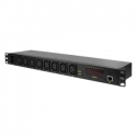 LogiLink PDU8P01 power distribution unit (PDU) 8 AC outlet(s) 1U Black LogiLink PDU8P01 power distribution unit (PDU) 8 AC outlet(s) 1U Black