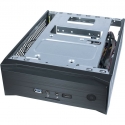 Inter-Tech MW-01 II Mini Tower Melns