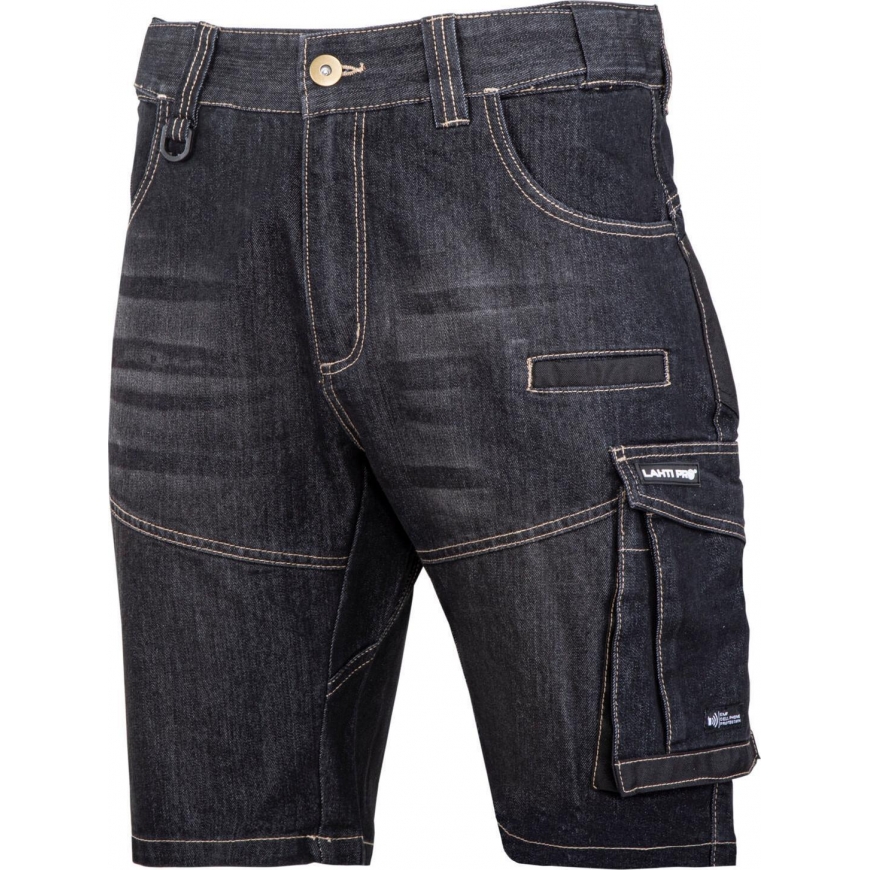 Lahti Pro Short denim shorts. spell stretch with armature, "m", ce, lahti – 2