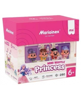 Marioinex Klocki wafle mini Księżniczka 280el 05784