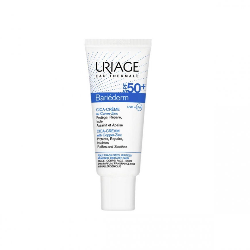 Uriage Bariéderm Cica-Cream Cream with Spf50+