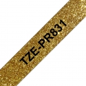 Brother TZE-PR831 этикеточная лента Черный на золотом Brother TZE-PR831 этикеточная лента Черный на золотом