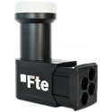 FTE Konwerter Quattro FTE eXcellento HD Juodas 0,1dB FTE Konwerter Quattro FTE eXcellento HD Juodas 0,1dB