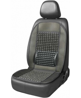 Karoliukų sėdynės kilimėlis su nugaros atrama automobiliui amio-03642