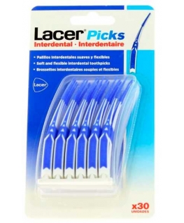 Lacer Picks 30 tarpdančių šepetėlių