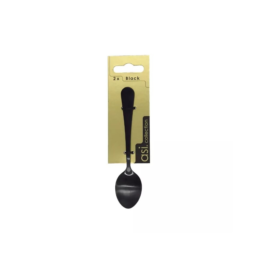 Teaspoons 2pcs. Black 1,5mm