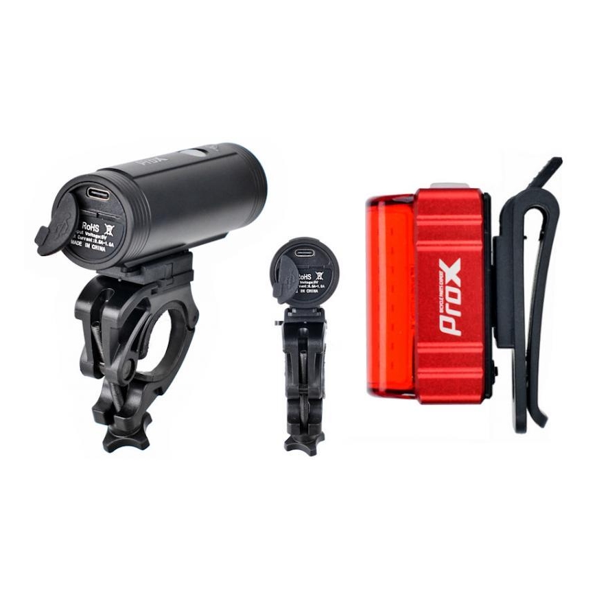Lighting set ProX Spika 1100Lm + Zera S 80Lm USB – 2