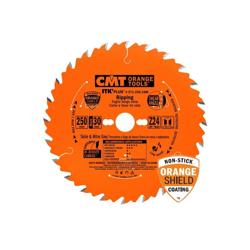 CMT Disc cutting 250x2,4x30 Z24