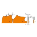 Diskas pjovimo 250x2,4x30 Z24 HM, CMT Diskas pjovimo 250x2,4x30 Z24 HM, CMT