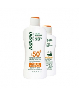 Babaria Sunscreen Lotion Spf50 Plus 200 ml set 2 pcs