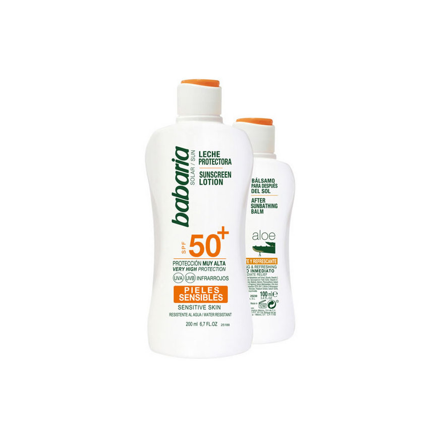 Babaria Sunscreen Lotion Spf50 Plus 200 ml set 2 pcs – 3
