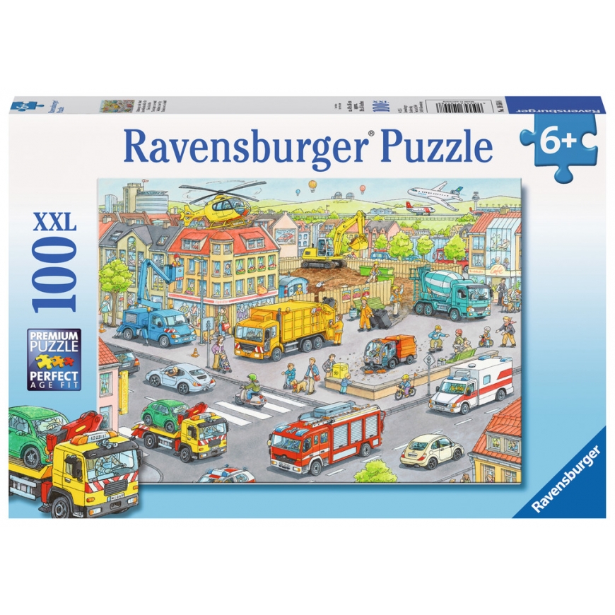 Ravensburger 4005556105588 Puzle 100 pcs Transportlīdzekļi