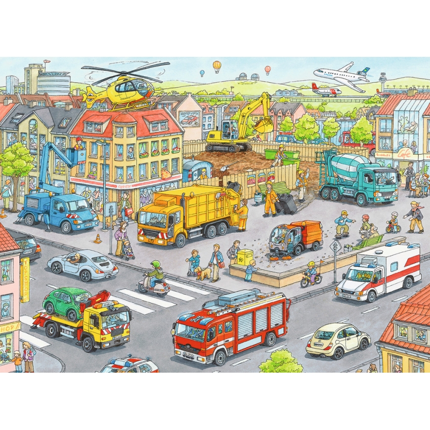 Ravensburger 4005556105588 Jigsaw puzzle 100 pc(s) Vehicles – 2