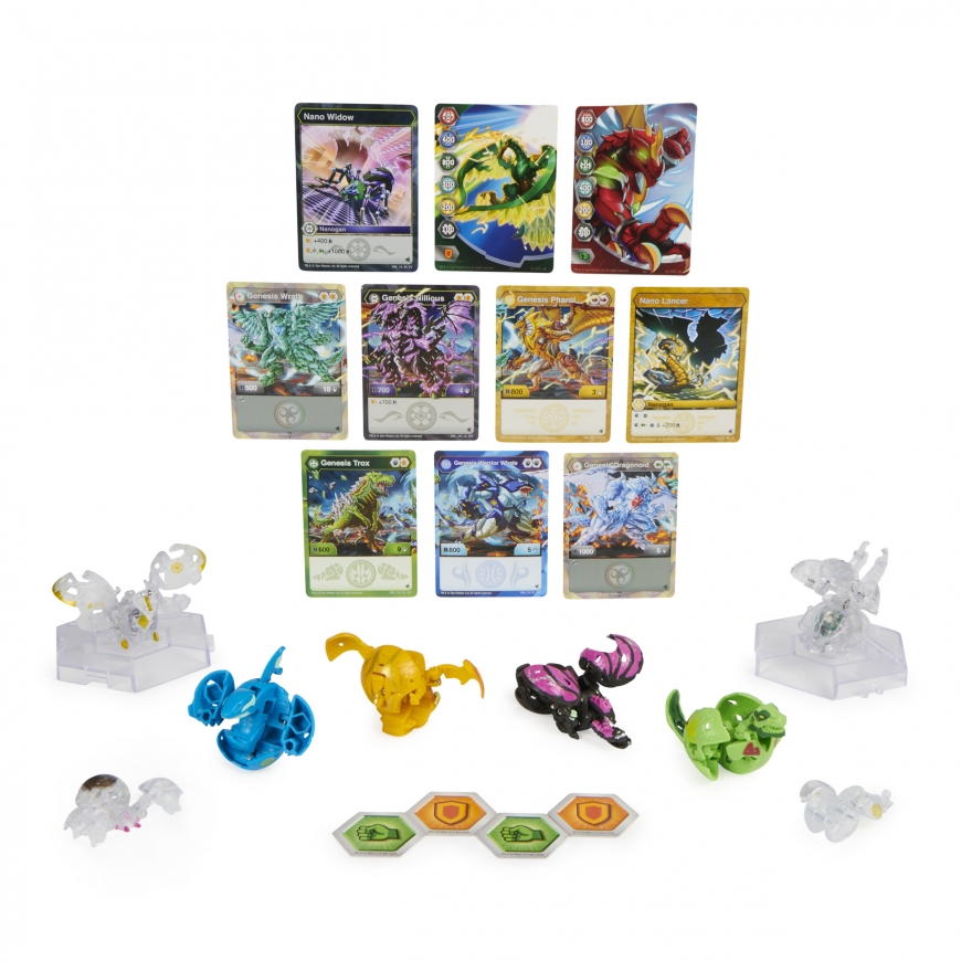 Bakugan BTB BakuganGenesisColection S4 GML Lennutatav spinner – 4