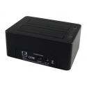 LC-Power LC-DOCK-U3-HUB HDD/SSD dokstacija USB 3.2 Gen 1 (3.1 Gen 1) Type-B Melns LC-Power LC-DOCK-U3-HUB HDD/SSD dokstacija USB 3.2 Gen 1 (3.1 Gen 1) Type-B Melns
