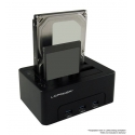 LC-Power LC-DOCK-U3-HUB док-станция для накопителей USB 3.2 Gen 1 (3.1 Gen 1) Type-B Черный LC-Power LC-DOCK-U3-HUB док-станция для накопителей USB 3.2 Gen 1 (3.1 Gen 1) Type-B Черный