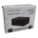 LC-Power LC-DOCK-U3-HUB tallennusaseman telakointiasema USB 3.2 Gen 1 (3.1 Gen 1) Type-B Musta LC-Power LC-DOCK-U3-HUB tallennusaseman telakointiasema USB 3.2 Gen 1 (3.1 Gen 1) Type-B Musta