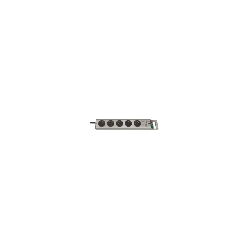 Brennenstuhl Super-Solid Line Серебристый 5 розетка(и) 2,5 m
