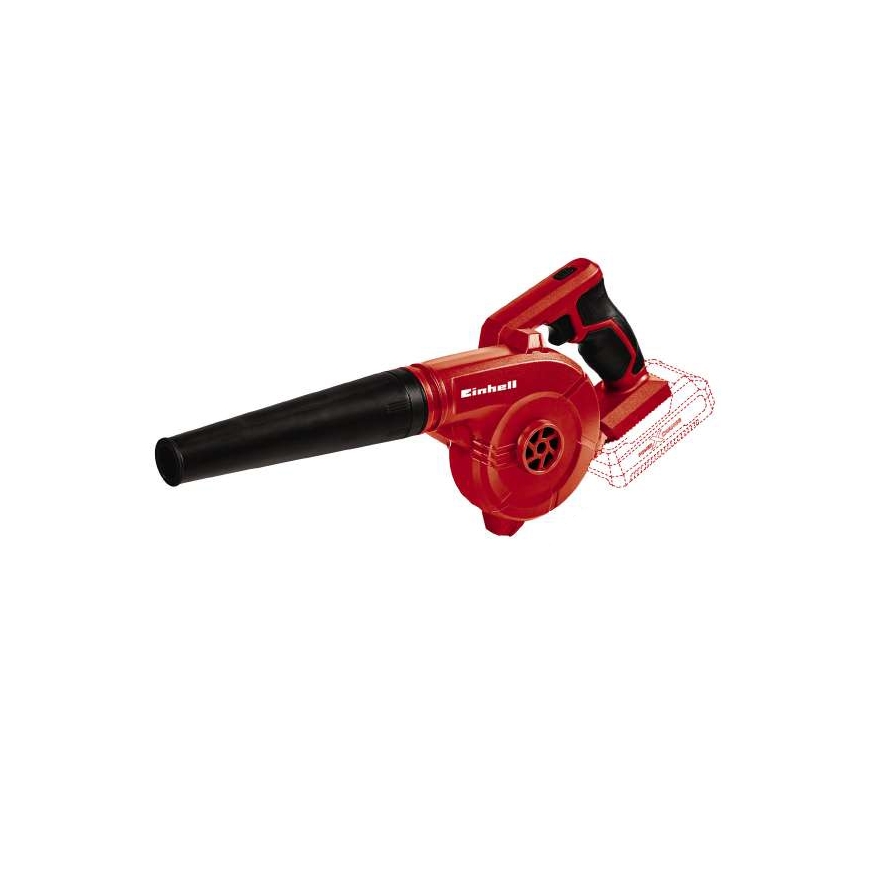 Einhell TE-CB 18/180 Li-Solo бесшнуровая воздуходувка 180 km/h Черный, Красный 18 V