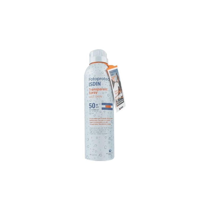 Fotoprotector Isdin Transparent Spray Wet Skin Spf 50+ 250ml