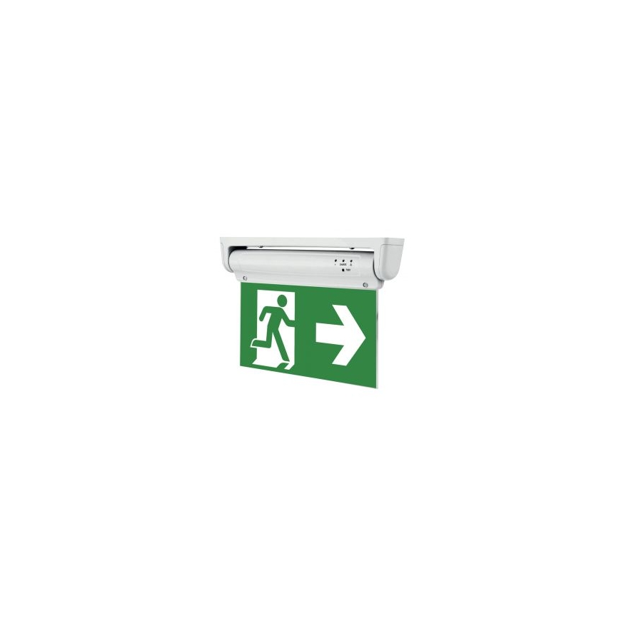 Emergency wall|ceiling light Detroit 3val. 6500K Eurolight