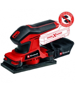 Einhell TC-OS 18/187 Li Solo Tiesus šlifuoklis Juoda, Raudona